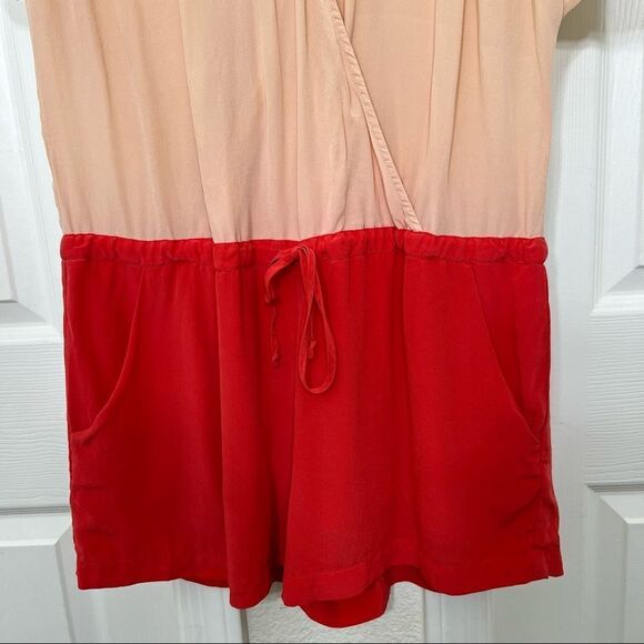 Rory Beca Loma Romper Shorts Silk Size Small - Picture 6 of 15